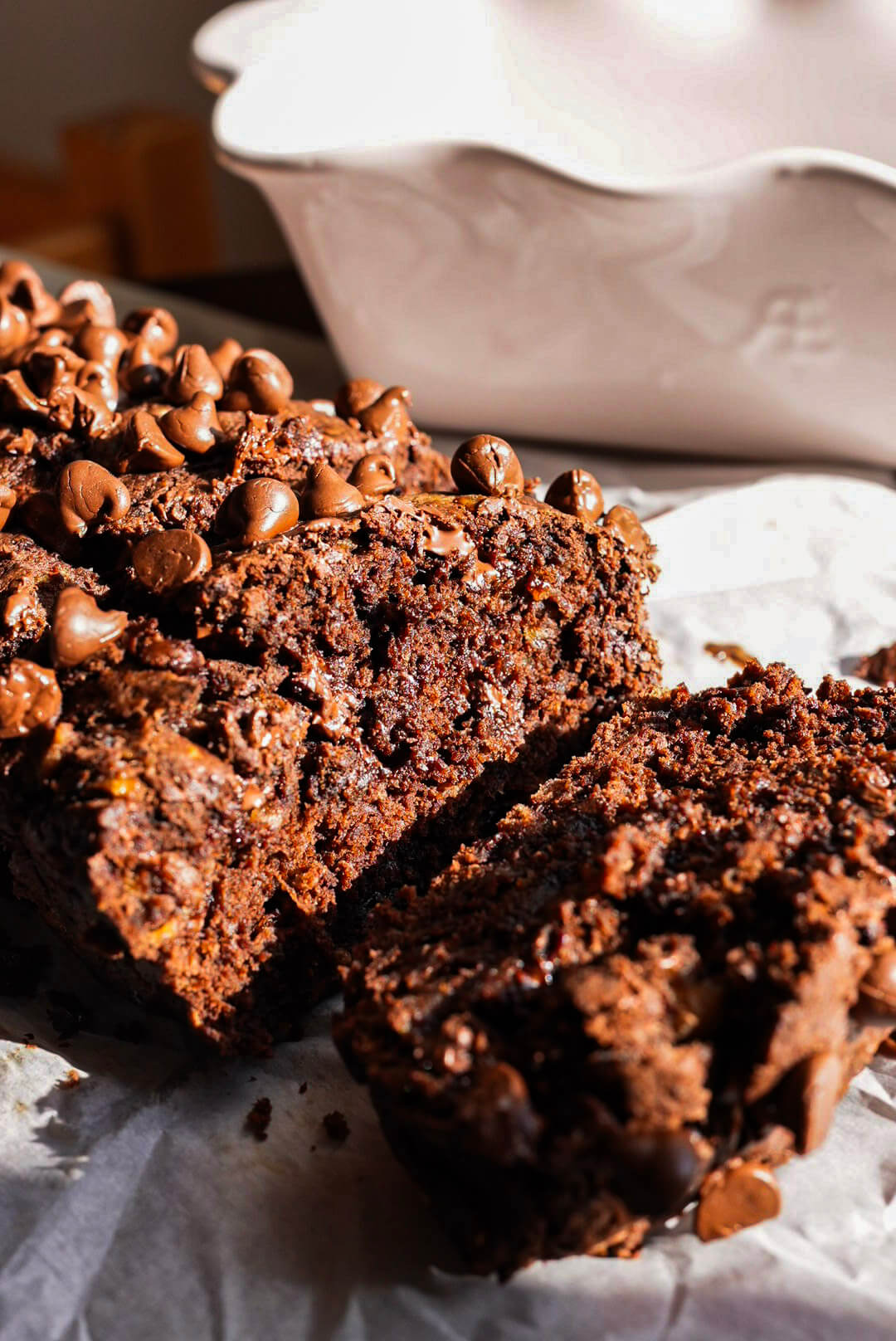 Overripe Bananas & Sour Cream: Secret to Moist Chocolate Banana Bread